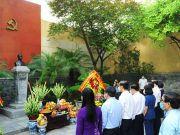 Dâng hương tưởng niệm Tổng Bí thư Trần Phú