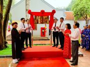 Quận Đống Đa gắn biển Công trình tu bổ, tôn tạo đình – đền Hào Nam