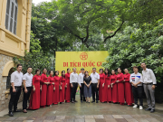 LỄ KẾT NẠP ĐẢNG VIÊN MỚI – CHI BỘ BAN QUẢN LÝ DI TÍCH DANH THẮNG HÀ NỘI