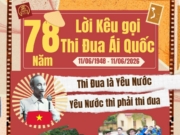 KỶ NIỆM 78 NĂM NGÀY CHỦ TỊCH HỒ CHÍ MINH RA “LỜI KÊU GỌI THI ĐUA ÁI QUỐC” (11/6/1948 – 11/6/2026)