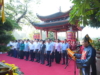 LỄ TƯỞNG NIỆM 726 NĂM NGÀY MẤT ANH HÙNG DÂN TỘC HƯNG ĐẠO ĐẠI VƯƠNG TRẦN QUỐC TUẤN TẠI DI TÍCH QGĐB HỒ HOÀN KIẾM VÀ ĐỀN NGỌC SƠN