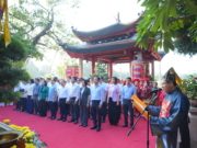 LỄ TƯỞNG NIỆM 726 NĂM NGÀY MẤT ANH HÙNG DÂN TỘC HƯNG ĐẠO ĐẠI VƯƠNG TRẦN QUỐC TUẤN TẠI DI TÍCH QGĐB HỒ HOÀN KIẾM VÀ ĐỀN NGỌC SƠN